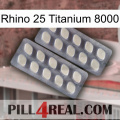 Rhino 25 Titanium 8000 07